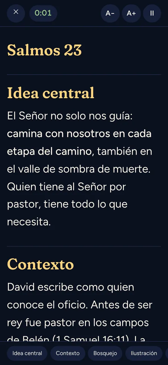 Modo Púlpito